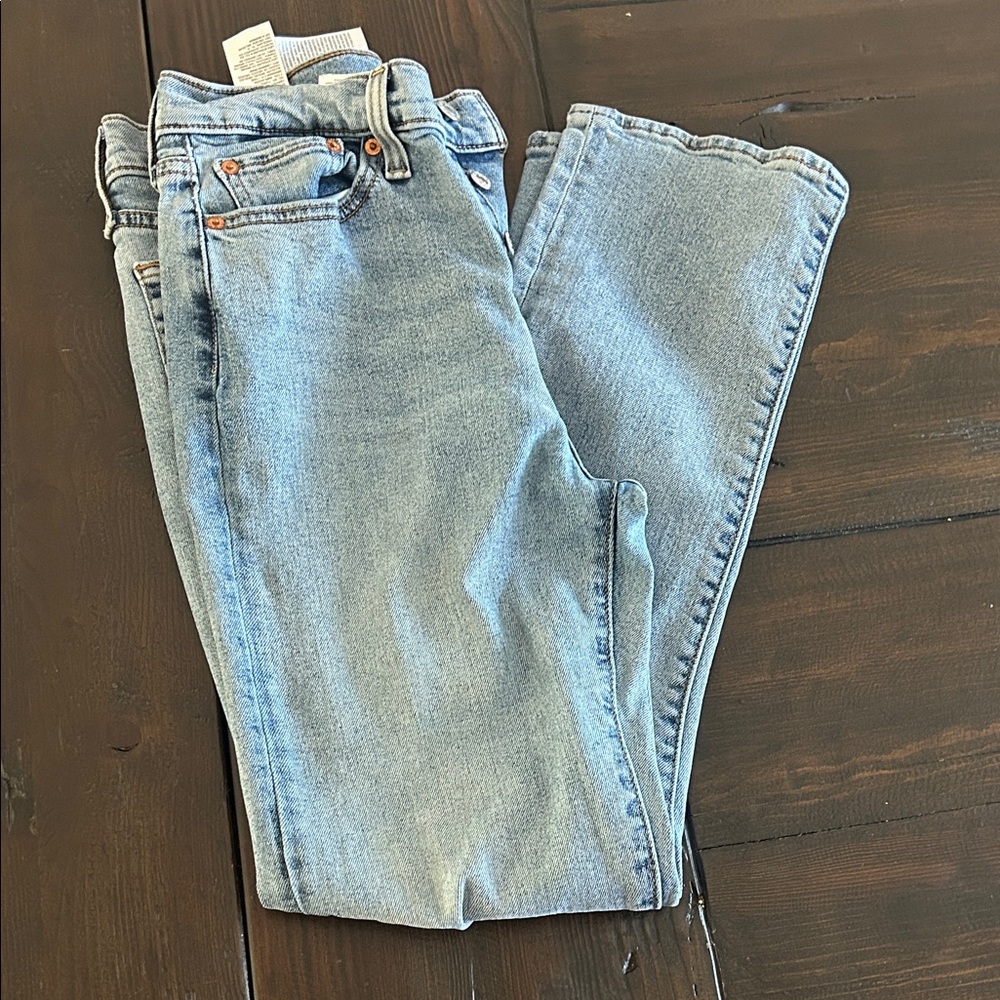 Levi's Women's Straight Leg Jeans in Light Blue